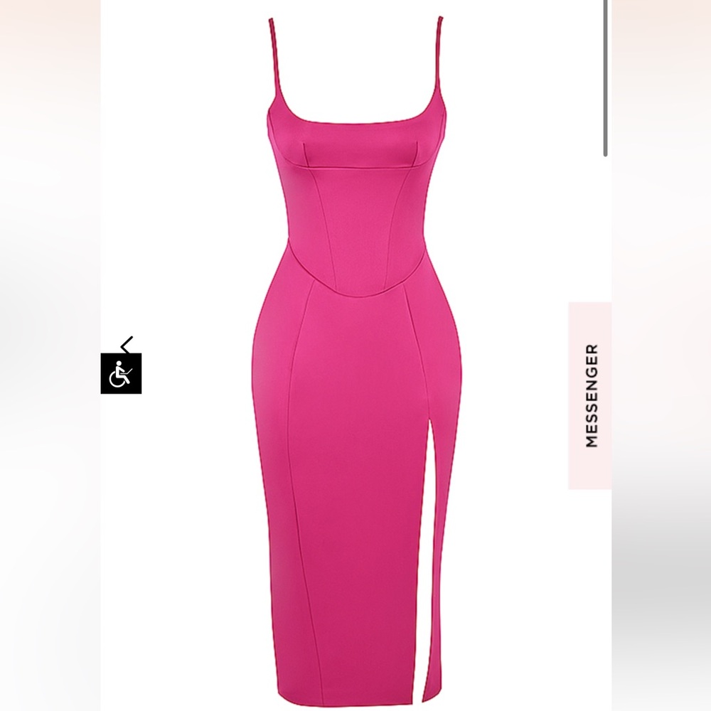 House of CB Pink Casimira Dress